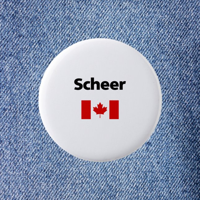 Andrew Scheer Canada kanadische Flagge Licht Farbe Button (Von Creator hochgeladen)