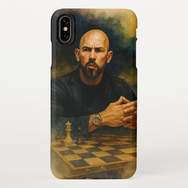 Andrew Tate iPhone XS Max Case iPhone Hülle (Rückseite)