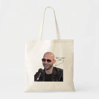 Andrew Tate ist kein echter Mann Tragetasche