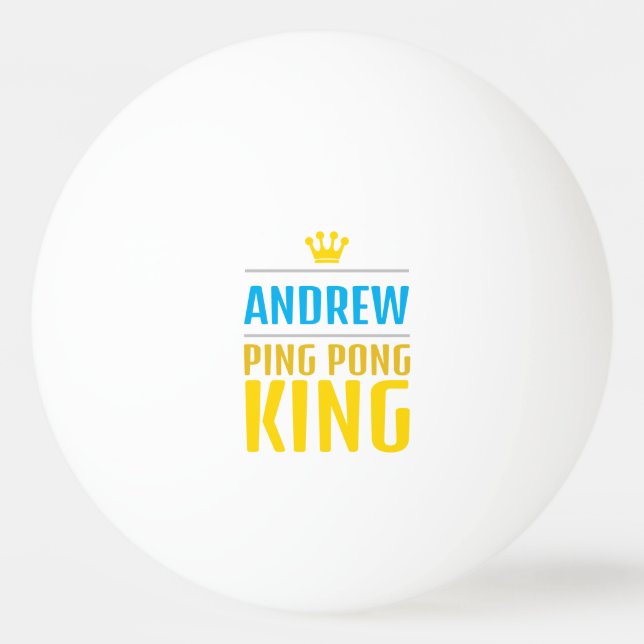 Andrew Tischtennisball (Vorderseite)