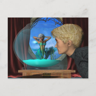 Andrews Aquarium Fantasy Art Postkarte