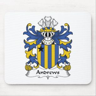Andrews-Familienwappen Mousepad