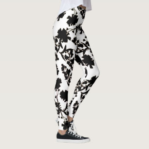 Andreya Black und White Leggings