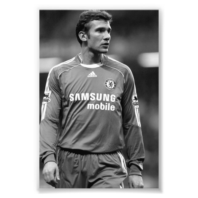 Andriy Shevchenko Chelsea Stamford Bridge London Fotodruck (Vorne)