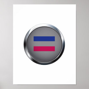 ANDROGYNE MEDAILLONE POSTER