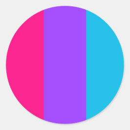 Androgyne Pride Circle Aufkleber