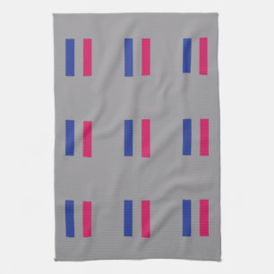 ANDROGYNE STOLZ-PATTERN GESCHIRRTUCH