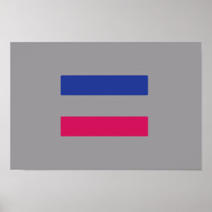 ANDROGYNE STOLZ-PATTERN POSTER