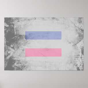 ANDROGYNE STOLZ-PATTERN POSTER