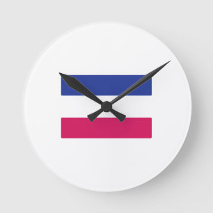 ANDROGYNE SYMBOLIK RUNDE WANDUHR