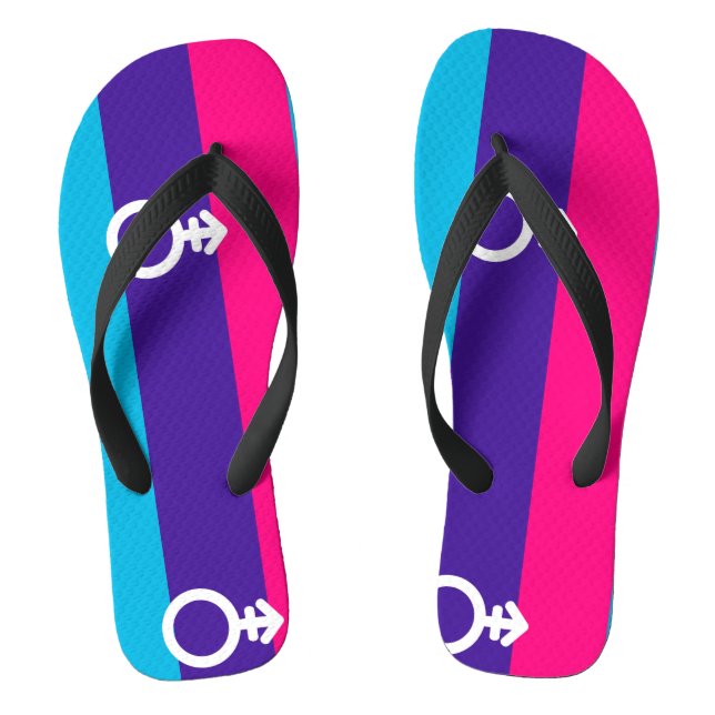 Androgyner Stolz Flip Flops (Fußbett)