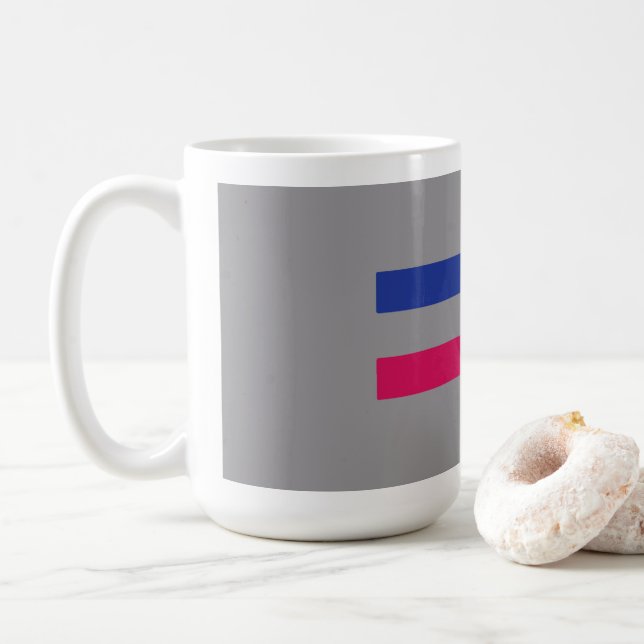 Androgyner Stolz Kaffeetasse (Mit Donut)
