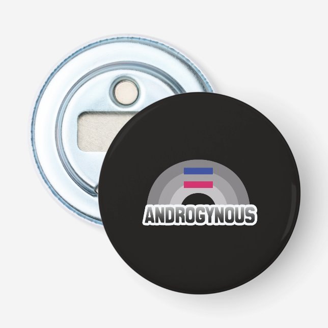 Androgynischer Stolz Flaschenöffner (Vorderseite)