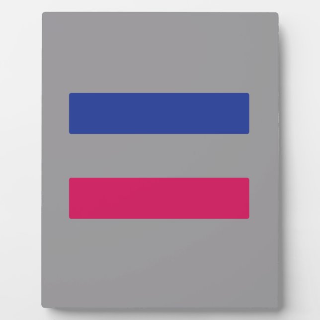 ANDROGYNISCHER STOLZ FOTOPLATTE (Vorderseite)