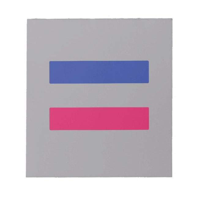 ANDROGYNISCHER STOLZ NOTIZBLOCK (Vorderseite)