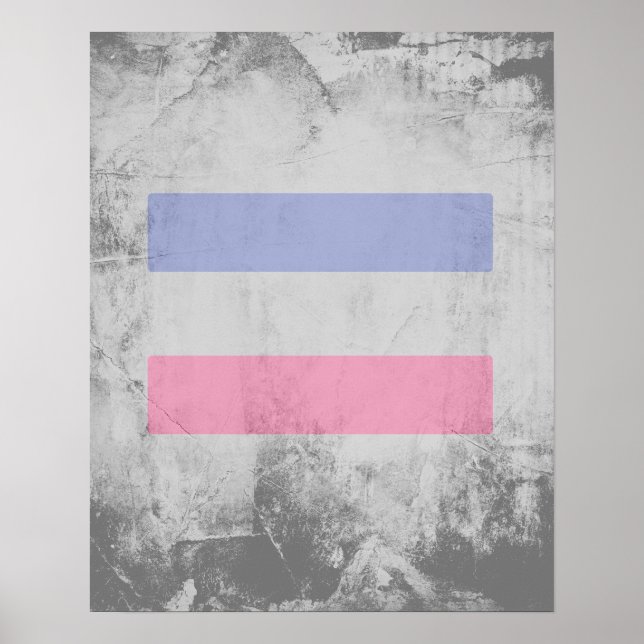 ANDROGYNISCHER STOLZ POSTER (Vorne)