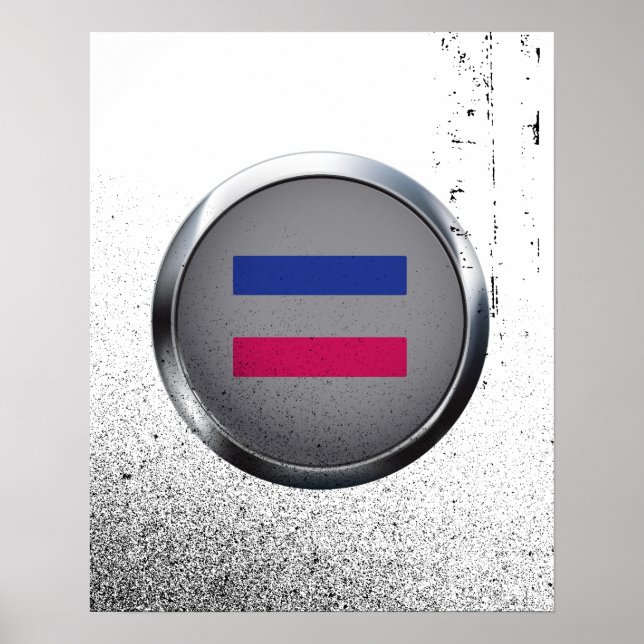 ANDROGYNISCHES MEDAILLON POSTER (Vorne)