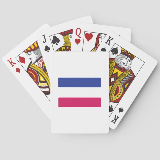 ANDROGYNISCHES SYMBOL SPIELKARTEN (Rückseite)