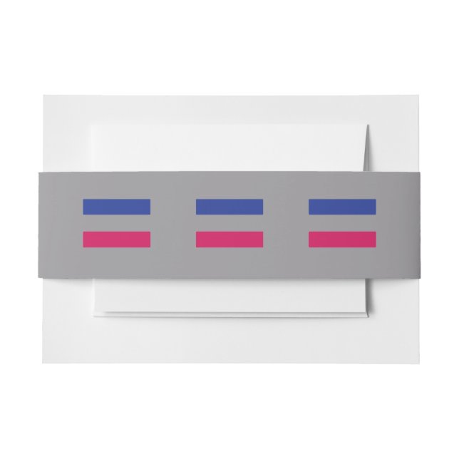 ANDROGYNOUS PRIDE EINLADUNGSBANDEROLE (Vorderseite Beispiel)