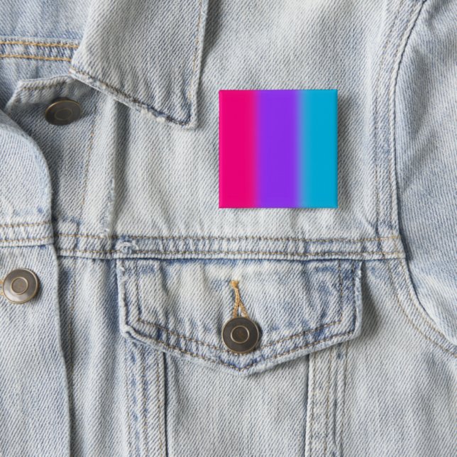 Androgynous Pride Gradient - Androgyne Flagge Button (Beispiel)