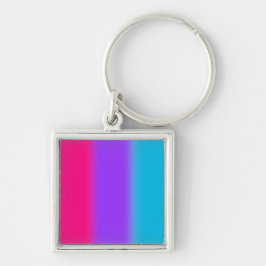 Androgynous Pride Gradient - Geschenk für Androgyn Schlüsselanhänger