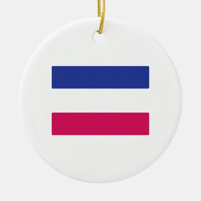 ANDROGYNOUS-SYMBOL KERAMIKORNAMENT (Vorne)