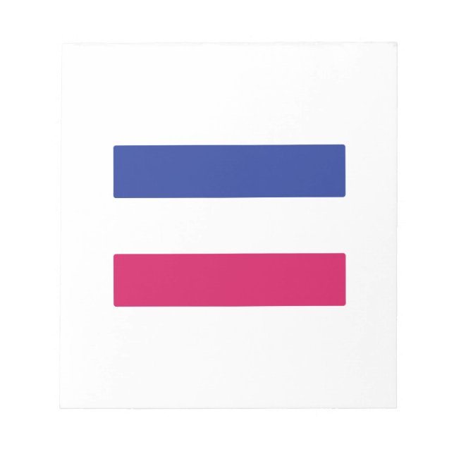 ANDROGYNOUS-SYMBOL NOTIZBLOCK (Vorderseite)