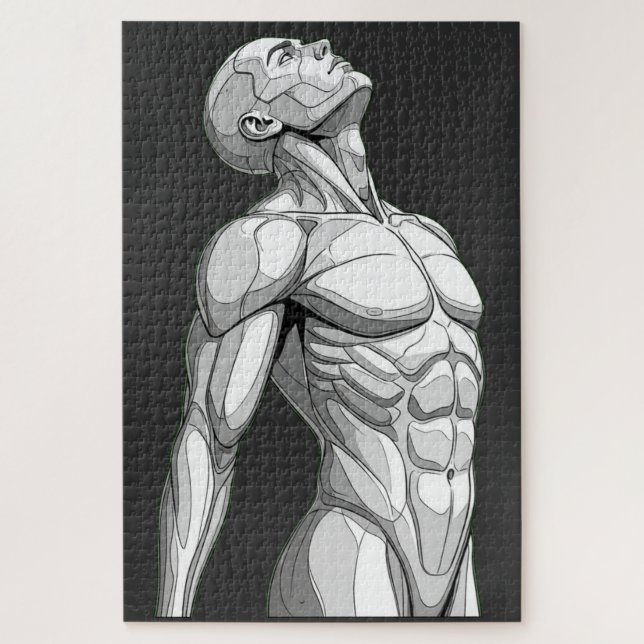 Android Anatomy: 1014 Piece Cyborg Puzzle (Vertikal)