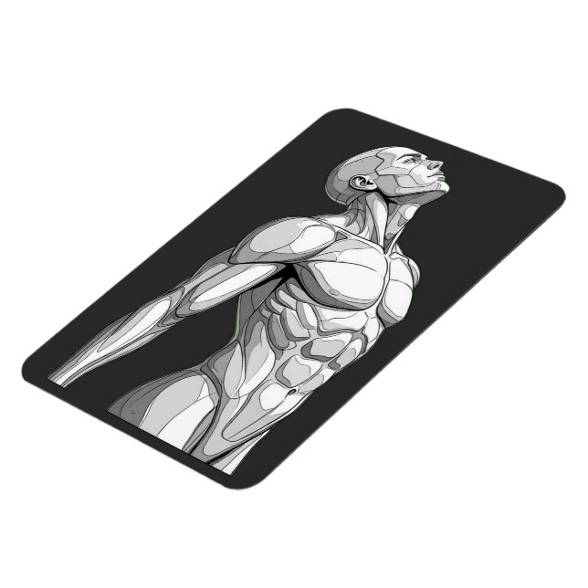 Android Anatomy: Cyborg Flexible Magnet (Linke Seite)