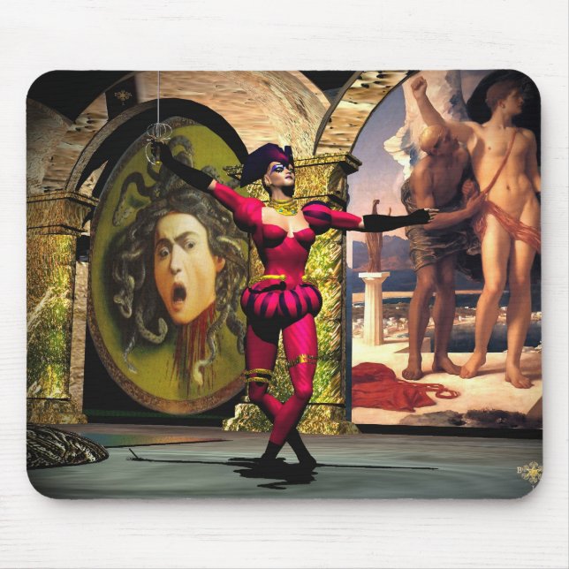 ANDROID BALLET, Science Fiction Mousepad (Vorne)