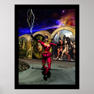 ANDROID BALLET, Science Fiction Poster