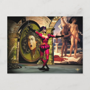 ANDROID BALLET, Science Fiction Postkarte