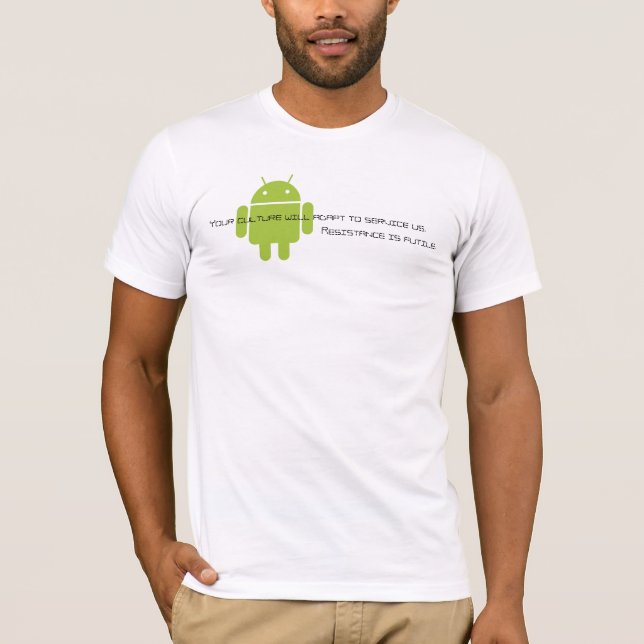Android-borg T-Shirt (Vorderseite)