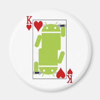 Android des Herzens Magnet