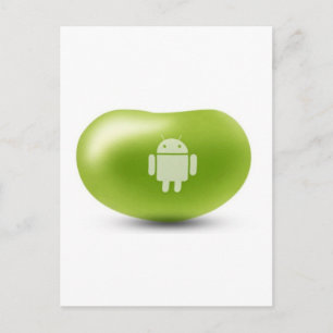 Android Jelly Bean Postkarte