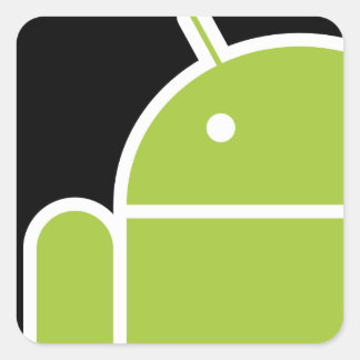 Android Quadratischer Aufkleber