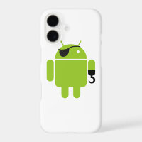Android Robot Iconic Pirate Style