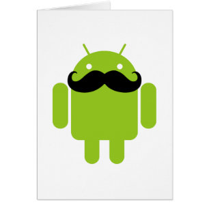 Android Robot Mustache