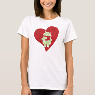 Android T-Shirt - Droid Love