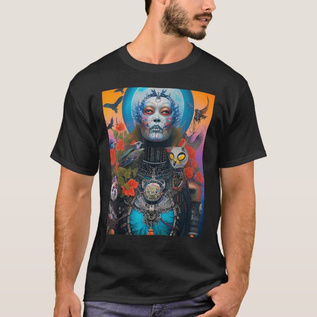 Android-Welt T-Shirt (Vorderseite)