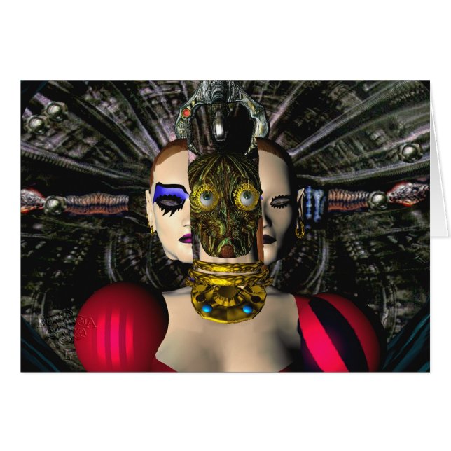 ANDROID XENIA SPACESHIP PILOT, Science Fiction (Vorderseite (Horizontal))