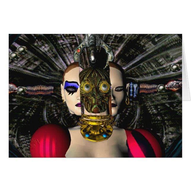 ANDROID XENIA SPACESHIP PILOT, Science Fiction (Vorderseite (Horizontal))