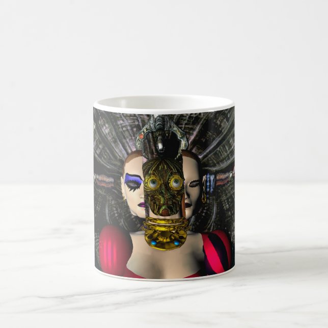 ANDROID XENIA SPACESHIP PILOT, Science Fiction Tasse (Mittel)
