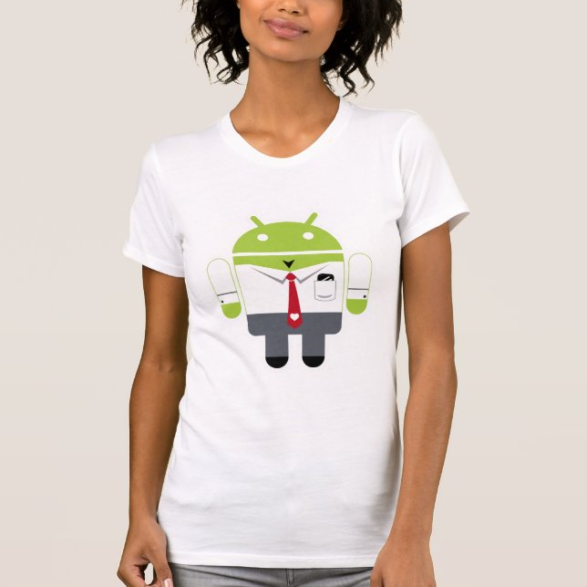 Androide Arbeitskraft T-Shirt (Vorderseite)