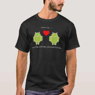 Androide Liebe ist T-Shirt