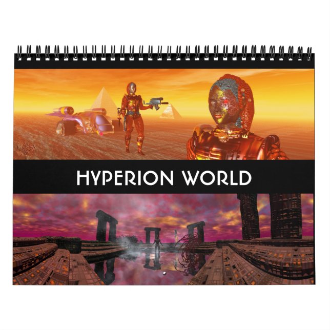 ANDROIDEN,ZYBORE AUS DER HYPERION WORLD 2017 KALENDER (Titelbild)