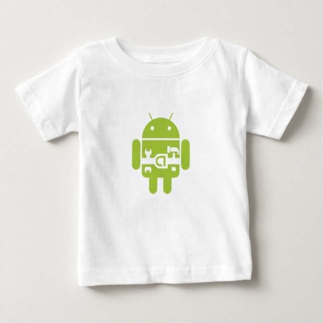 Androider Baby-T - Shirt (Vorderseite)