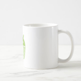 Androider kleiner Kuchen Kaffeetasse