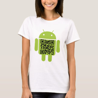 Androider Spaghetti-Behälter T-Shirt