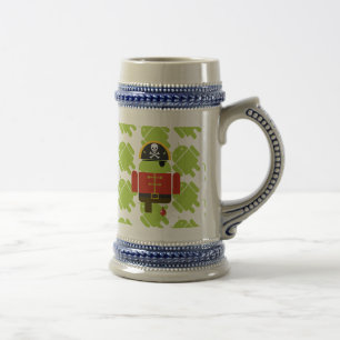 Androides Ninja/Pirat Stein Bierglas
